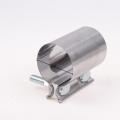[CA2] 1 Piece Stainless Steel Pipe Clamp 40mm To 63mm Universal Exhaust Pipe Connection Hoop. 