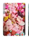 10 PCs food simulation resin + cartoon food resin fake food resin cartoon resin decoration resin DIY color-tone resin water bottle resin stick case toy resin doll toy. 