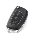 Dandkey 3 Buttons Flip Remote Car Key Case For Hyundai Solaris Verna ELANTRA Santa Fe i10 i20 i30 i35 i40 IX35 IX45 Key Shell.