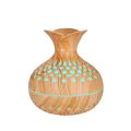 Wood Grain Mini Vase Air Humidifier USB Electric Ultrasonic Water Aroma Essential Oil Diffuser Home Room Fragrance Air Purifier. 