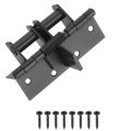 New 3 In 1 Automatic Self Closing Door Hinges with Positioning 90 Degrees Integrates Spring Hinge, Door Closer and Door Stopper. 