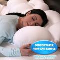 All-round Egg Shaped Cloud Pillow Soft Bed Pillow Nursing Pillow 3D Ergonomic Sleeping Memory Foam Egg Shaped Ergonomic Pillows. 