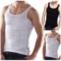 Mens Slimming Body Shaper Chest Compression Shirts Tummy Control Shapewear Abdomen Belly Trimmer Vest Gym Waist Trainer Corset.