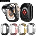 Soft TPU Protective Case for iWatch Ultra 49mm, Anti Scratch Shell, Screen Protector, Durable Cover. 