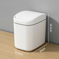 Mini Desktop Trash Can with Lid Cute Creative Waste Bin Small Tabletop Garbage Container for Office Bedroom Living Room Car. 