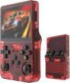 Retro Snap Game Console, Retrosnap Game Console, R36s Handheld Games Consoles, 3.5-in 4k HD Screen, Long Battery Life, Open Source Games Player (64G,Red). 