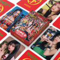92Pcs/Set Kpop Idol KATSEYE New Series Single Gabriela Lomo Cards Stickers Daniela Yoonchae Lara Sophia Manon Megan Fans Gifts. 