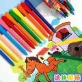 Plastic Crayons 12  & 24 pcs pack available in different packing. 