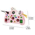 Kids Handheld Switch Socket LED Lights Button Toys Montessori Busy Board Analog Circuit Board Education Cognitive Baby Game . 
