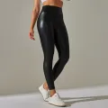 Trendy New Oversized WOMEN'S Leggings, High Waisted Tight and Sexy PU Leather Pants, Colorful Yoga Pants for Women. 