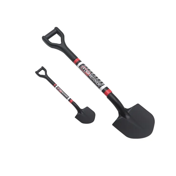 Simulated%20Metal%20Shovel%20Decoration%20For%201/10%201/18%201/24%20Rc%20Tracked%20Vehicle%20Axial%20Scx10%2090046%20D90%20Yikong%20Rgt%20Traxxas%20Trx4%20Trx4m%20D12%20-%20Image%202