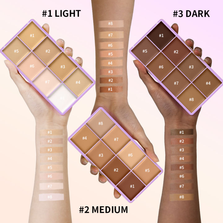 Concealer%20Palette%20Waterproof%20Long-lasting%20Foundation%20Matte%20Moisturizing%20Lightweight%20Breathable%20Look%20Multi-shade%20Concealer%20Disk%20-%20Image%205