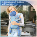 Baby Shoulder Strap Portable Children Strap Backpack Thicken Shoulder Ergonomic Hoodie Kangaroo Baby Strap.