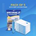 Vacuum Storage Bag Vacuum Bags for Travel, Hand Pump, Vacuum Travel Bags for Luggage, Vacuum Seal Bags for Clothing, Space Saver Vacuum Storage Bags, Travel Essentials, Clothes, Blankets, Pillows. 