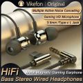 NEW Magnetic Wired Game Headphone L Jack HIIF Bass Stereo Music Headset 3.5mm AUX Type-c Earphone For Mobile Phones and Computer.
