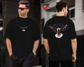 new stylish printed fly high drop shoulder t-shirt for causal fabric. 