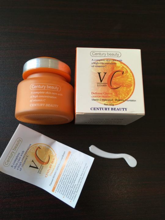 Century%20Beauty%20VC%20Whitening%20Foundation%2050g%20%E2%80%93%20Vitamin%20C-Infused%20Waterproof%20Cream%20%7C%20Brightening%20&%20Protective%20Formula%20for%20a%20Smooth,%20Even%20Complexion%20-%20Image%202
