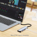 USB C Hub to 4K HDMI-compatible Type C PD Charging USB 3.0 2.0 Docking for MacBook iPad Samsung S21 Dex TV Mouse Nintendo Switch. 