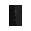 LiwoKit Tuya Wifi Smart Touch Curtain Switch Blind Switch for Electric Window Motor Support Alexa  Home Alice. 