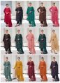 Dhanak 3 Piece Unstitched Suit for Women | Winter Collection. 