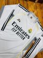 Real madrid new home kit jersey 25/26 full sleeves. 