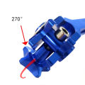 Universal Motorcycle CNC Aluminum Rear Brake Rocker Arm Adjustable Brake Tension Refit Lever Dirt Bike Pit Bike Off-Road Racer. 
