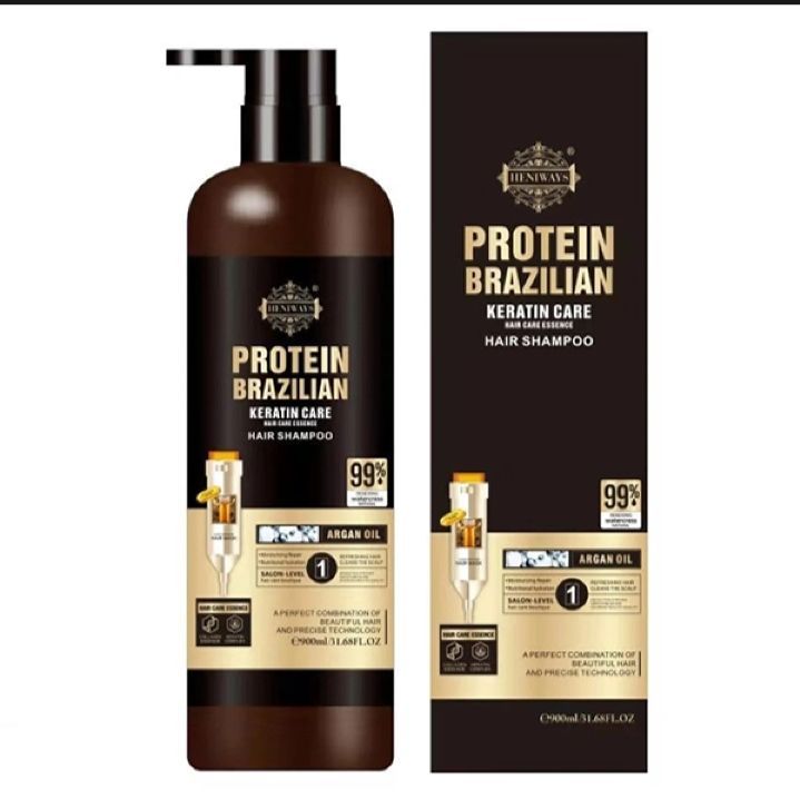 Keratin Protein Brazilian Shampoo 900ml
