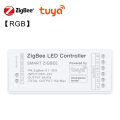 Zigbee 3.0 CCT RGBW LED Strip Tuya RGB Controller WiFi Smart Light Dimmer Switch Dimmable Voice Control DC12V~24V LED Controller lightify. 