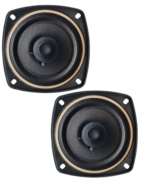 2Pcs 4 inches 4 ohms 40W Speaker Submersible Buffer Speaker For Car & Other Multiple Use