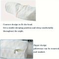 Cervical Orthopedic Neck Pillow Help Sleep and Protect The Pillow Neck Household Memory Foam Breathable and Washable Travel. 