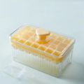 28/56 Grid Ice Cube Mold Reusable Refrigerator Ice Maker One-touch Easy Release Homemade Ice Cube Tray Mold Home Ice Making Tool. 