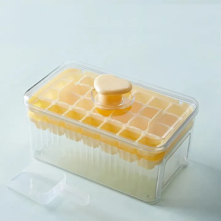 28/56%20Grid%20Ice%20Cube%20Mold%20Reusable%20Refrigerator%20Ice%20Maker%20One-touch%20Easy%20Release%20Homemade%20Ice%20Cube%20Tray%20Mold%20Home%20Ice%20Making%20Tool%20-%20Image%206