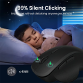 Dual-Mode Bluetooth 5.2 Mouse 2.4G Wireless Mouse 6 Keys Rechargeable Gaming Mouse 1600DPI Optical Mouse For PC Laptop Tablet.
