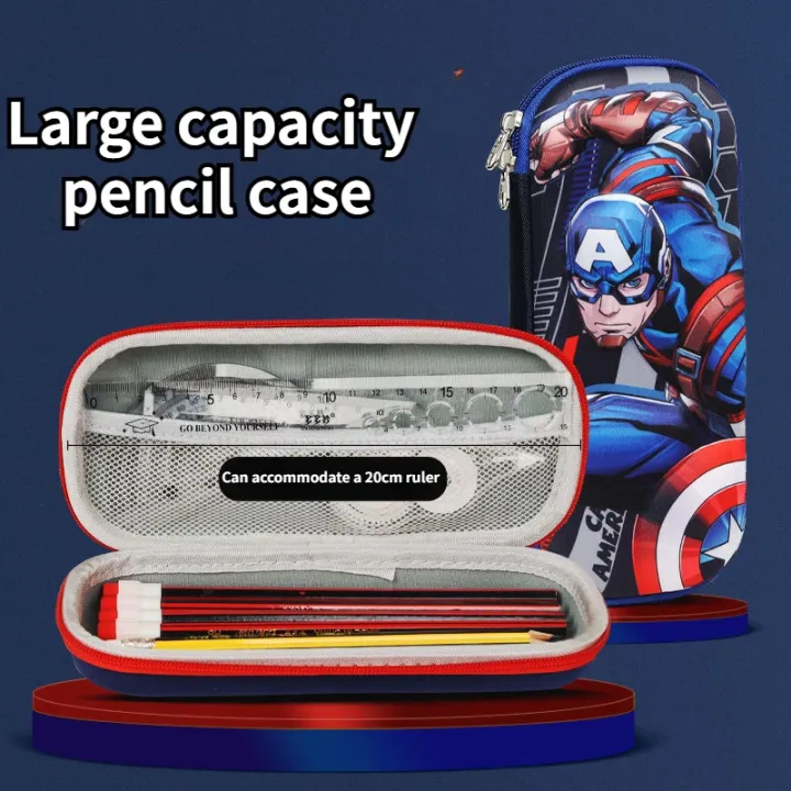 Spiderman%203D%20Printing%20Pencil%20Case%20Iron%20Man%20Cartoon%20Pen%20Bag%20Student%20Children%20Large%20Capacity%20Pencil%20Case%20Birthday%20Gifts%20-%20Image%203