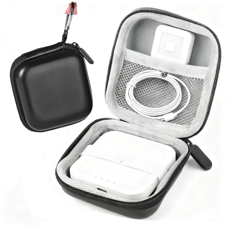 Chip Card Reader Scanner Case, Hard Carrying Bag Holder Fits Square A-SKU-0485 Contactless Reader for EMV  Android Pay