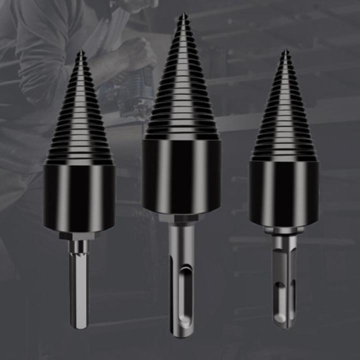 Firewood Chopper Chop Wood Drill Bit Splitting Tool Splitting Cone Log ...