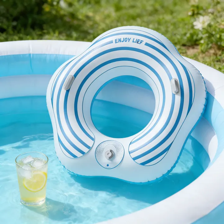 Inflatable%20Pool%20Floats%20Mermaid%20Tail%20Swim%20Ring%20Transparent%20Blue%20Donut%20Tube%20with%20Built-in%20Air%20Pump%20for%20Adults%20Kids%20Summer%20Beach%20-%20Image%202