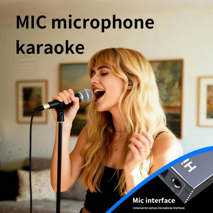 VIKEFON%20Bluetooth%205.4%20Audio%20Receiver%20DAC%20AUX%20RCA%20USB%20Coaxial%20Optical%206.5MM%20Microphone%20Karaoke%20Hifi%20Stereo%20DSP%20Wireless%20Adapter%20-%20Image%204