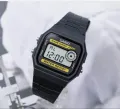 Casio LED Digital Watch for Men Waterproof Sports Military Wrist Watch Stainless Steel Luxury Silver Watch. 