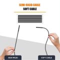 Endoscope Borescope Inspection Snake Camera Waterproof with 6 LED Lights Compatible with Android Phone PC. 