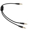 3.5mm Headphone Jack Splitter Audio Cable 3.5mm Cable 1 Male to 2/3/4/5/6 male AUX Cable Splitter Adapter For Computer Headset. 
