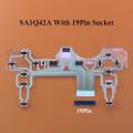 Ribbon Circuit Board Film Joystick Flex Cable Conductive Film For PS2 SA1Q42A SA1Q43-A Controller 18pin 19Pin Socket Connector.