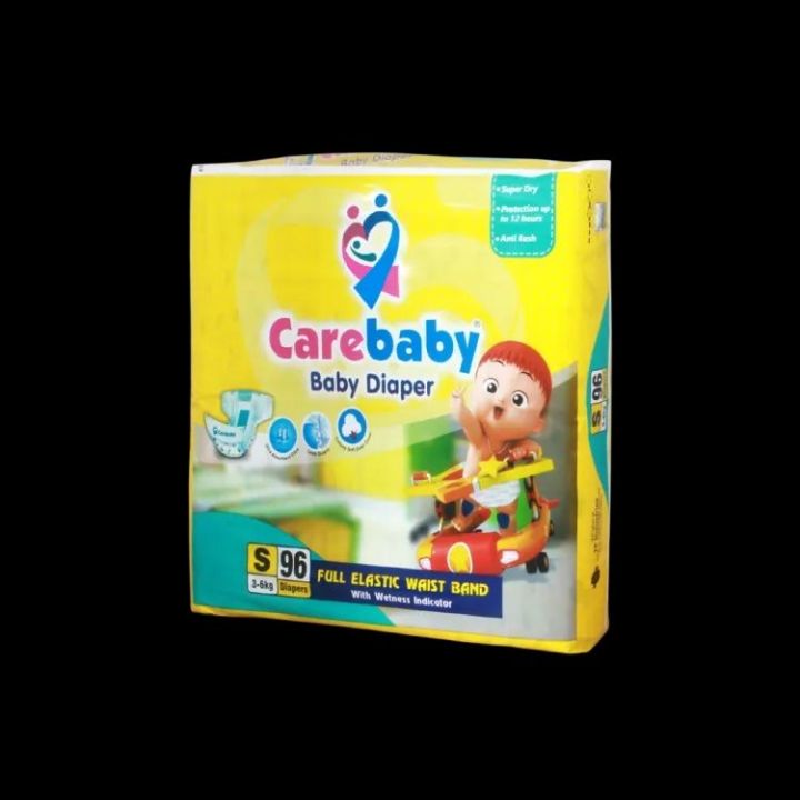 Care Baby Diaper Mega Pack small Size 2 96 Pcs