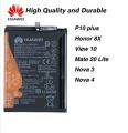 Huawei P10 plus battery Honor 8X View 10 V10 Mate 20 Lite Nova 3 Nova4 battery 3650mAh Huawei HB386589ECW battery. 