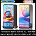 OLED For  Redmi Note 10 4G Display Note 10S LCD M2101K7AI Touch Screen Digitize For Redmi Note 10 5G LCD POCO M3 Pro LCD. 