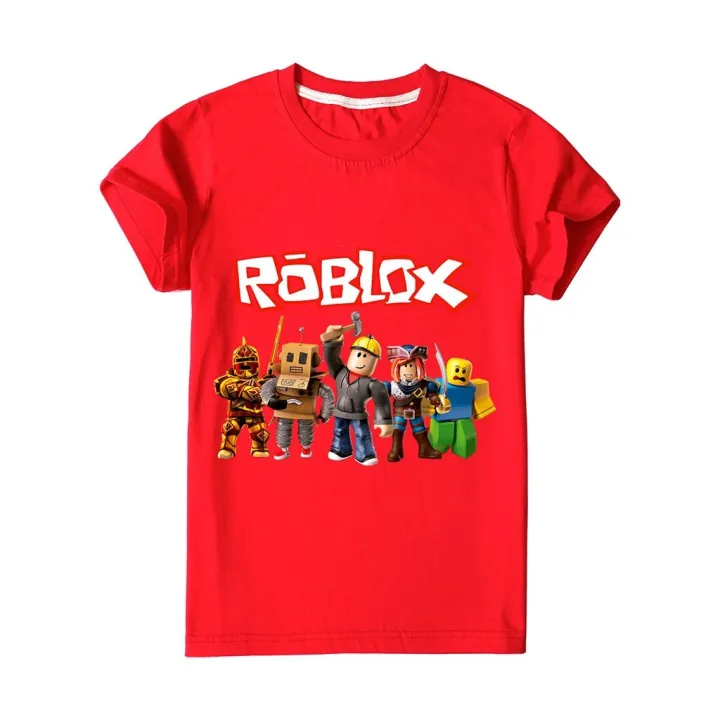 Roblox%20boys%20kids%20toddler%20Super%20cartoon%20hero%20Superman%20printed%20T%20shirt%20-%20Image%204