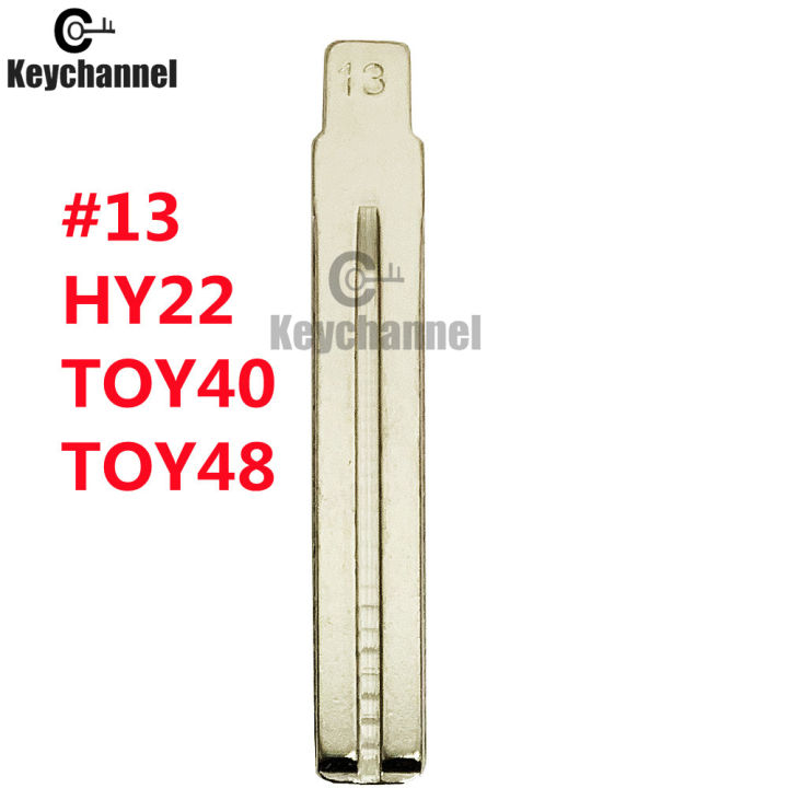 10pcs/lot%20Car%20Flip%20Key%20Blade%20TOY48%20KD%20Key%20Blank%2013#%20HY22%20for%20Hyundai%20Sonata%20Kia%20Toyota%20Corolla%20Camry%20for%20KEYDIY%20Xhorse%20Remote%20-%20Image%203