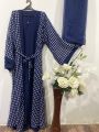 Trendy Print Abaya with Stolar for Women – 50+ Designs Available. 
