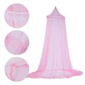 Kid Bed Canopy, Breathable Dome Bed Canopy Bed Mosquito Net Decorative Beautiful Comfortable and Cozy for Girl Kids for Girls Room Bedding(Pink). 