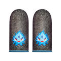 1 Pair Luminous Fingertips Covers for PUBG Touch Screen Finger Cots Anti-Sweat.